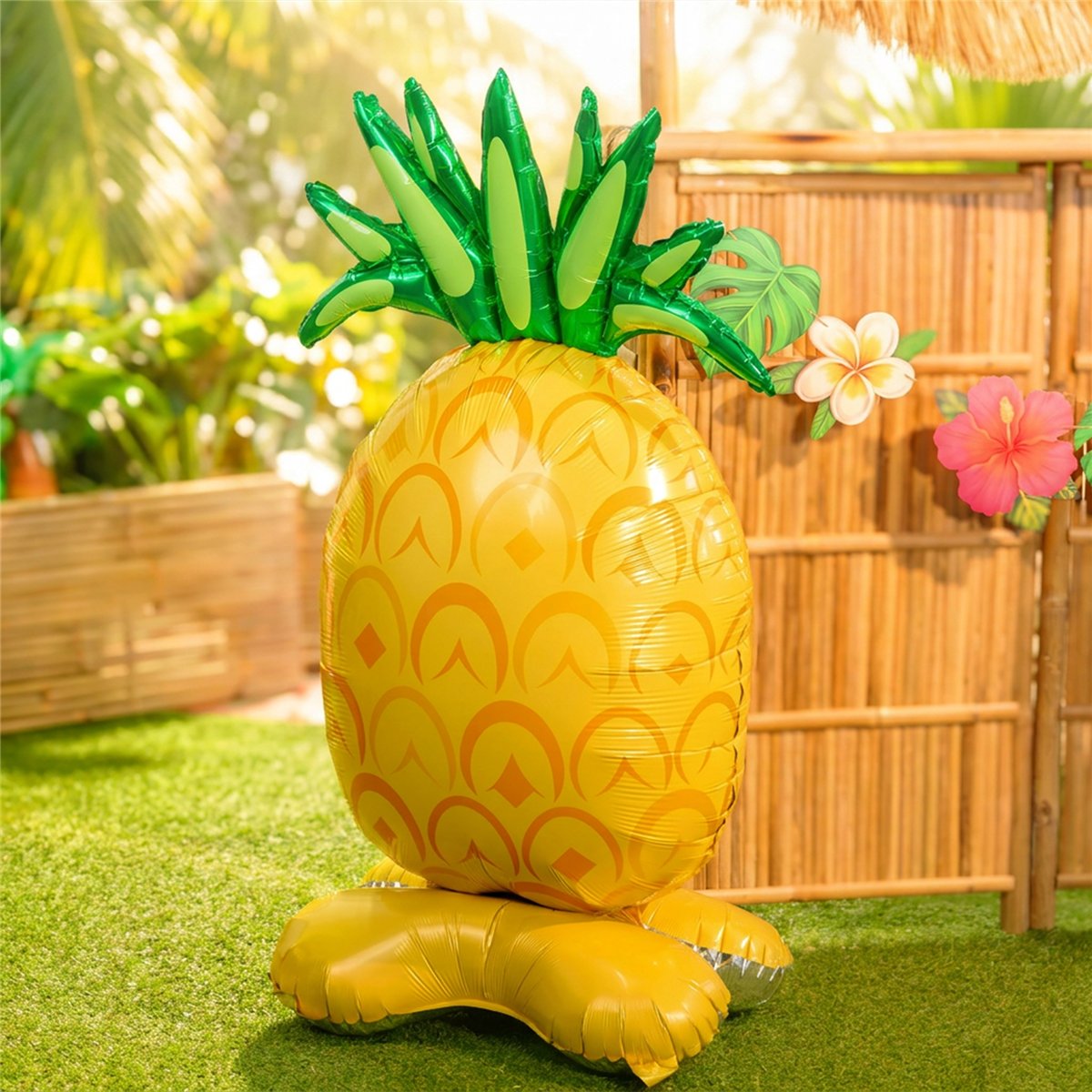 Foil balloon Pineapple, 38x68 cm, yellow Foil balloon Pineapple, 38x68 cm, yellow