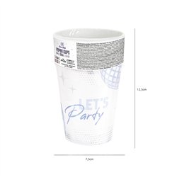 6 st Pappersmuggar h&auml;stmotiv mix 220 ml