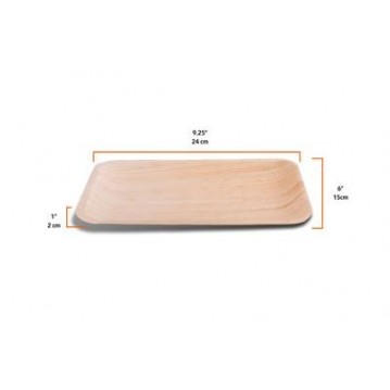 25 st. Palmblads tallrik 24 x 15 cm 25 st. Palmblads tallrik 24 x 15 cm