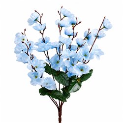 1 st Pionbukett Rosa konstgjord 5 blommor 42 cm