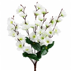1 st Pionbukett Rosa konstgjord 5 blommor 42 cm