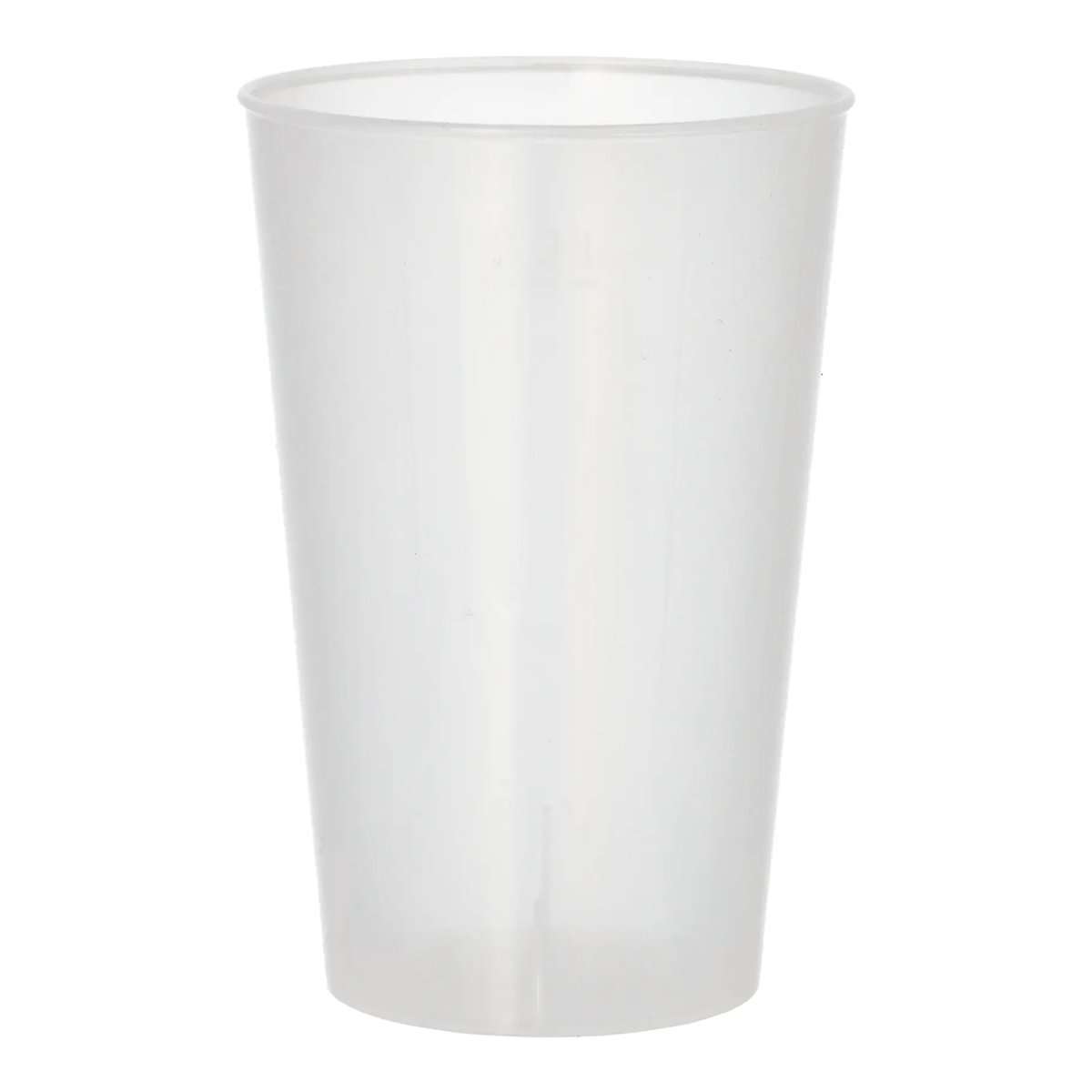 30 st Okrossbara Dricksglas 300 ml Mj&ouml;lkkristallin PP