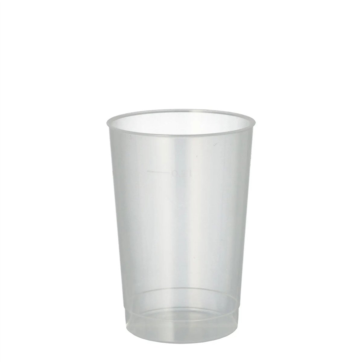 30 st Okrossbara Dricksglas 300 ml Mj&ouml;lkkristallin PP