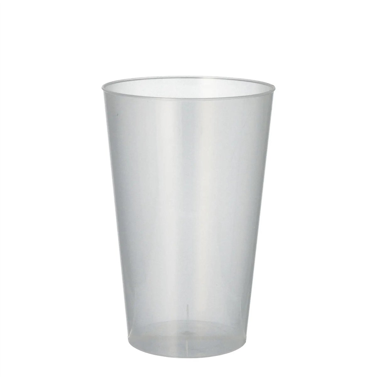 30 st Okrossbara Dricksglas 300 ml Mj&ouml;lkkristallin PP