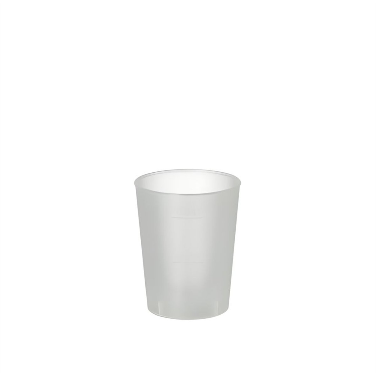 30 st Okrossbara Dricksglas 300 ml Mj&ouml;lkkristallin PP