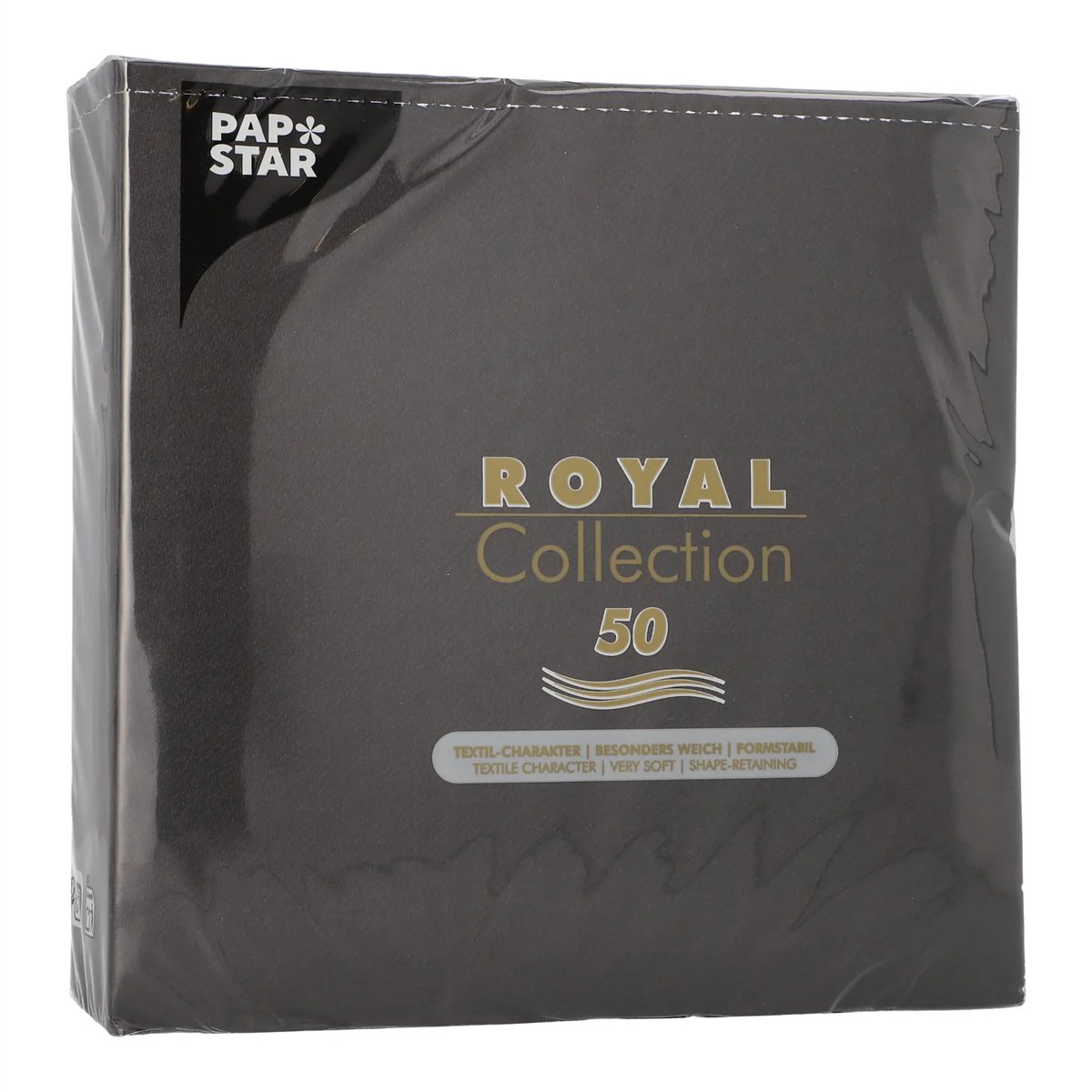 20 st Svarta Royal Airlaid Servetter 40x40 cm 20 st Svarta Royal Airlaid Servetter 40x40 cm