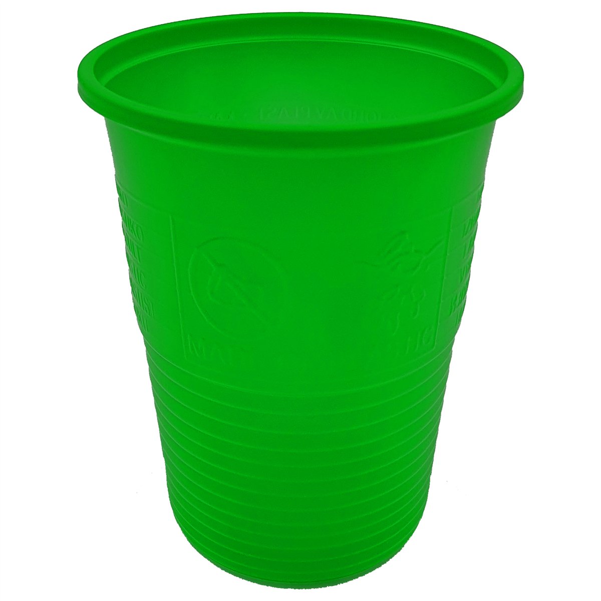 100 st Plastmuggar Limegrön 200 ml 100 st Plastmuggar Limegrön 200 ml