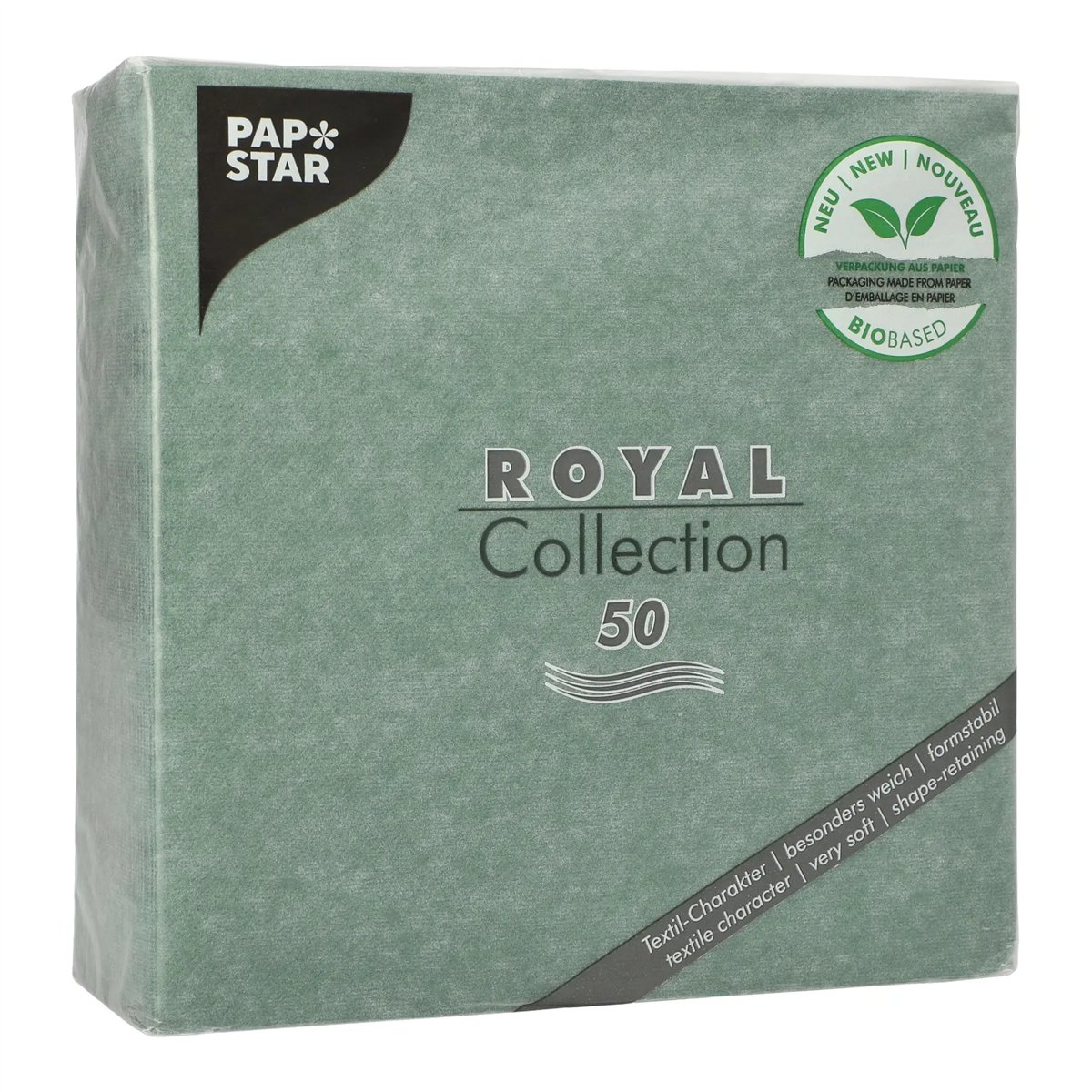 20 st Svarta Royal Airlaid Servetter 40x40 cm 20 st Svarta Royal Airlaid Servetter 40x40 cm