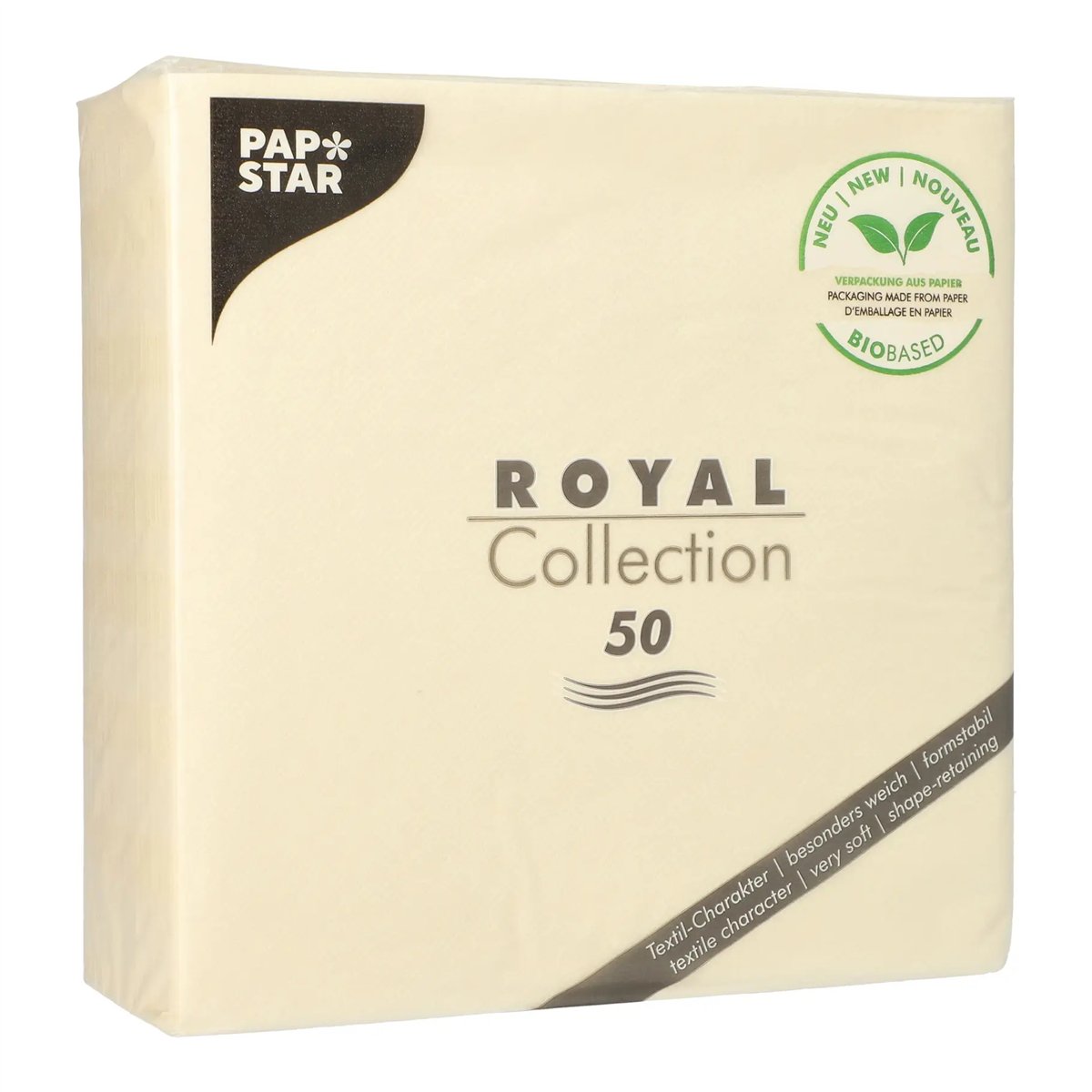 20 st Svarta Royal Airlaid Servetter 40x40 cm 20 st Svarta Royal Airlaid Servetter 40x40 cm
