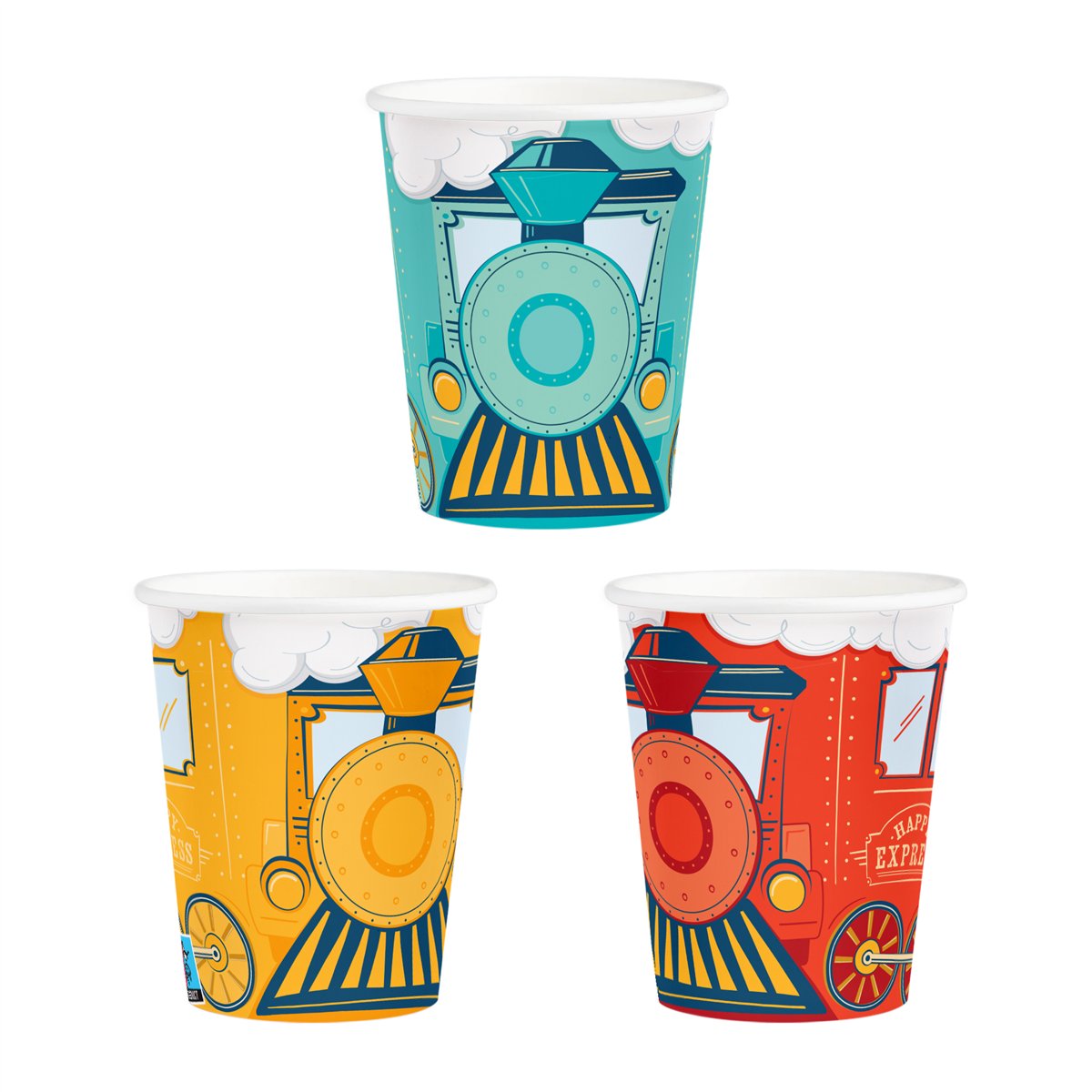 6 st Pappersmuggar Racerflagga svart/vit guld 270 ml 6 st Pappersmuggar Racerflagga svart/vit guld 270 ml