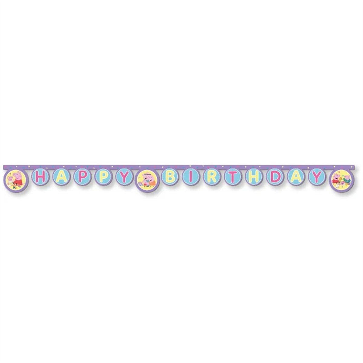 Vimpelgirlang Paw Patrol® Skye & Everest rosa/lila 2,3 m Vimpelgirlang Paw Patrol® Skye & Everest rosa/lila 2,3 m