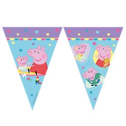Vimpelgirlang Paw Patrol Skye & Everest rosa/lila 230 cm Vimpelgirlang Paw Patrol Skye & Everest rosa/lila 230 cm