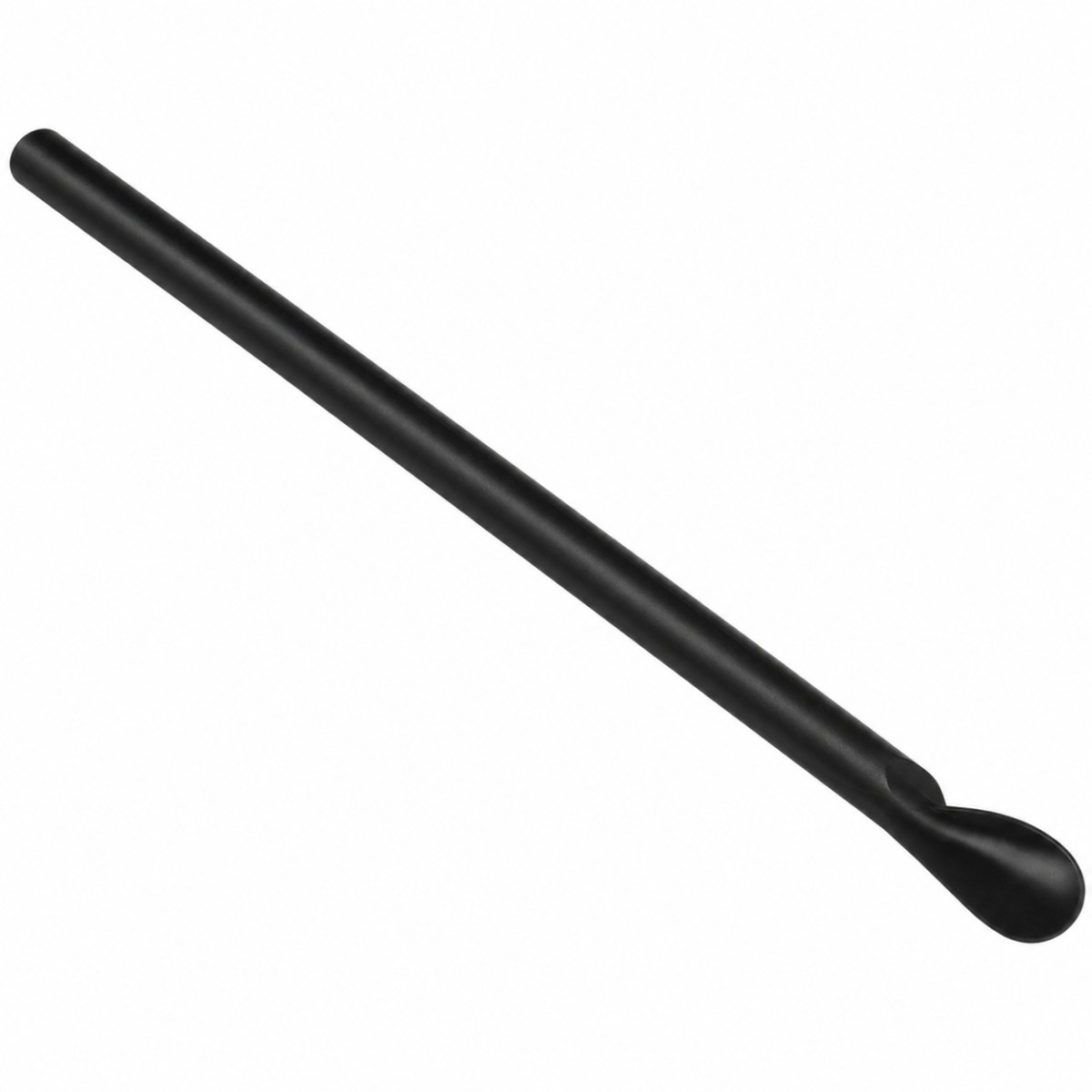 250 st. Sugrör med Sked Transparent PP 21 cm 8 mm