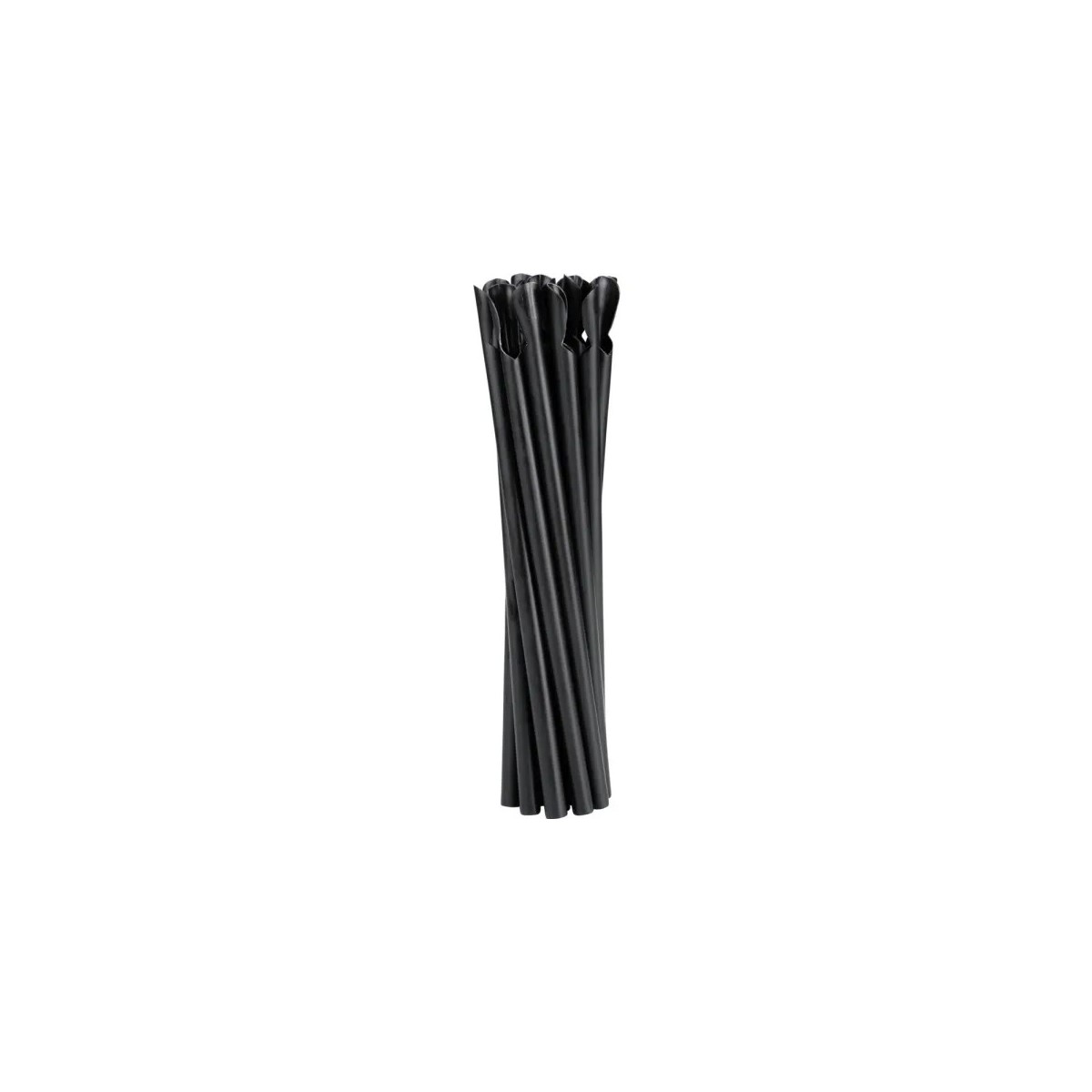 250 st. Sugrör med Sked Transparent PP 21 cm 8 mm