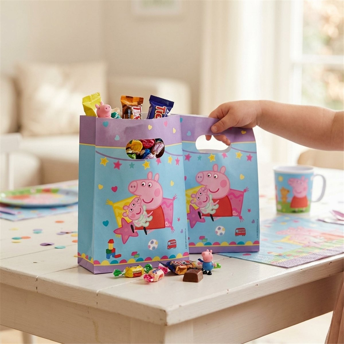 4 st Kalaspåsar Paw Patrol papper 16x21 cm 4 st Kalaspåsar Paw Patrol papper 16x21 cm