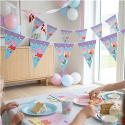 Vimpelgirlang Paw Patrol Skye & Everest rosa/lila 230 cm
