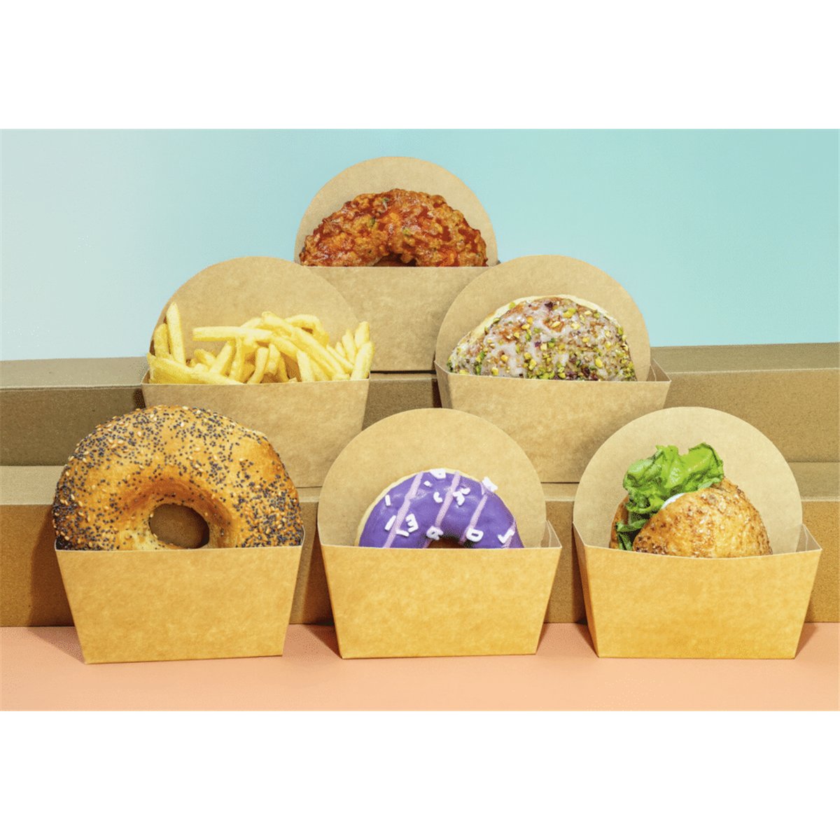 50 st Fritterstrutar med Dipfack naturbrun 300g 50 st Fritterstrutar med Dipfack naturbrun 300g