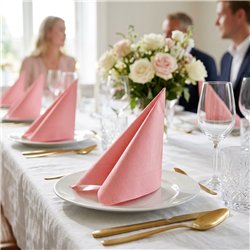 20 st Svarta Royal Airlaid Servetter 40x40 cm