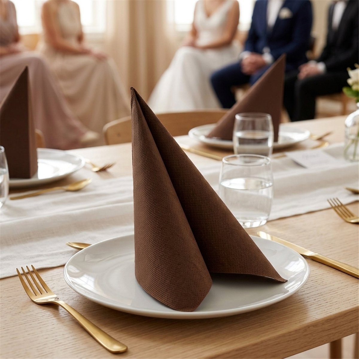 20 st Svarta Royal Airlaid Servetter 40x40 cm 20 st Svarta Royal Airlaid Servetter 40x40 cm
