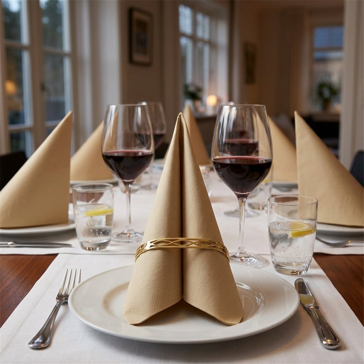 20 st Svarta Royal Airlaid Servetter 40x40 cm 20 st Svarta Royal Airlaid Servetter 40x40 cm