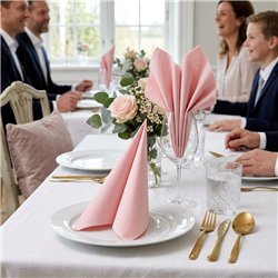 20 st Svarta Royal Airlaid Servetter 40x40 cm