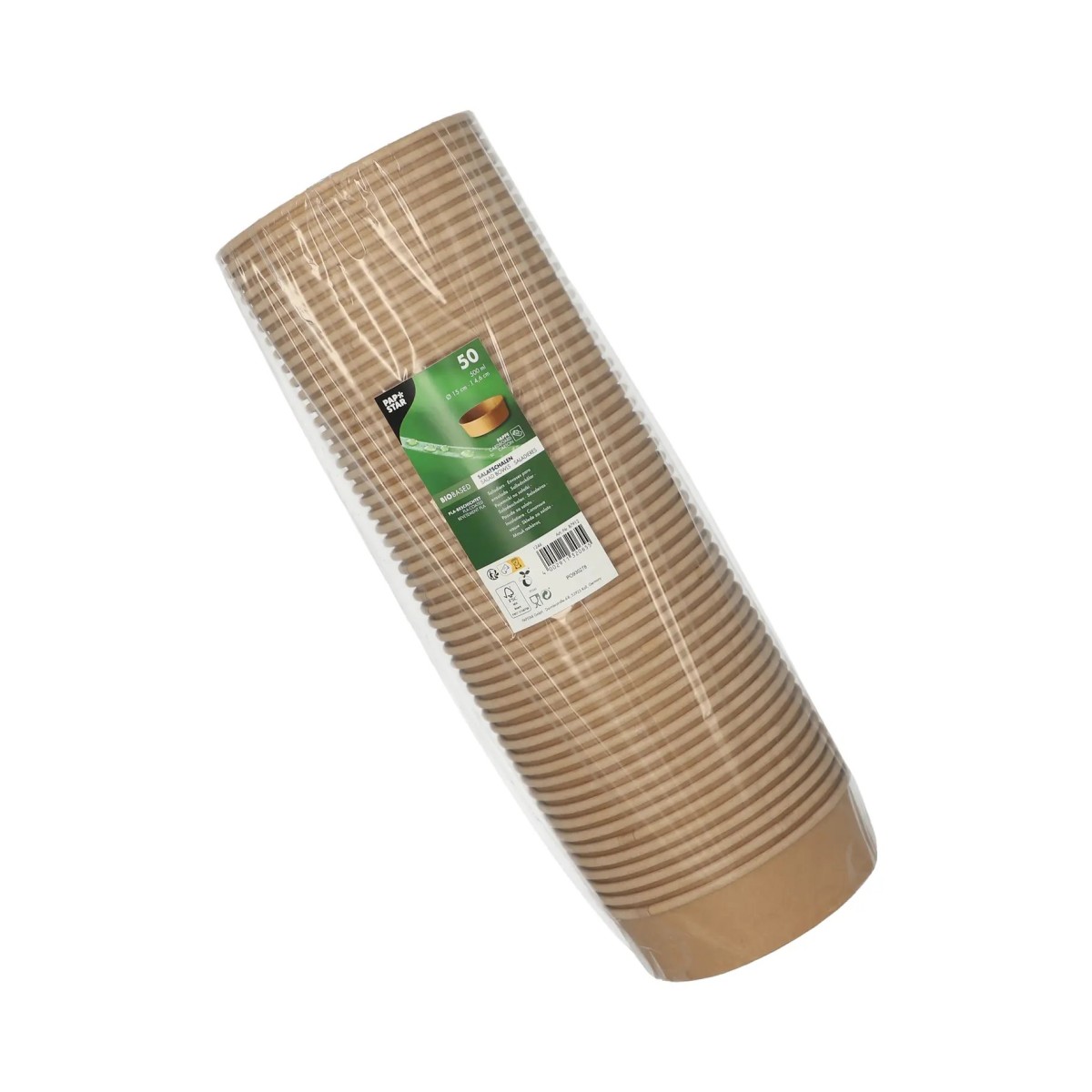 50 st Salladsskålar i Papp Bruna 1300 ml 185 mm 50 st Salladsskålar i Papp Bruna 1300 ml 185 mm