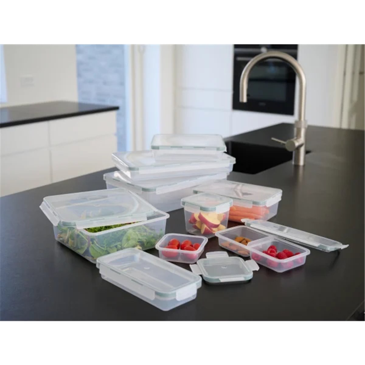 50 st Transparenta Condibunkar 250 ml &ndash; PP, stapelbara
