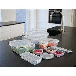 50 st Transparenta Condibunkar 250 ml &ndash; PP, stapelbara