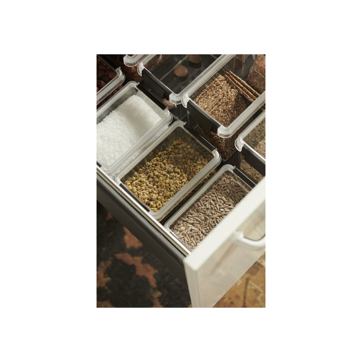 50 st Transparenta Condibunkar 250 ml &ndash; PP, stapelbara