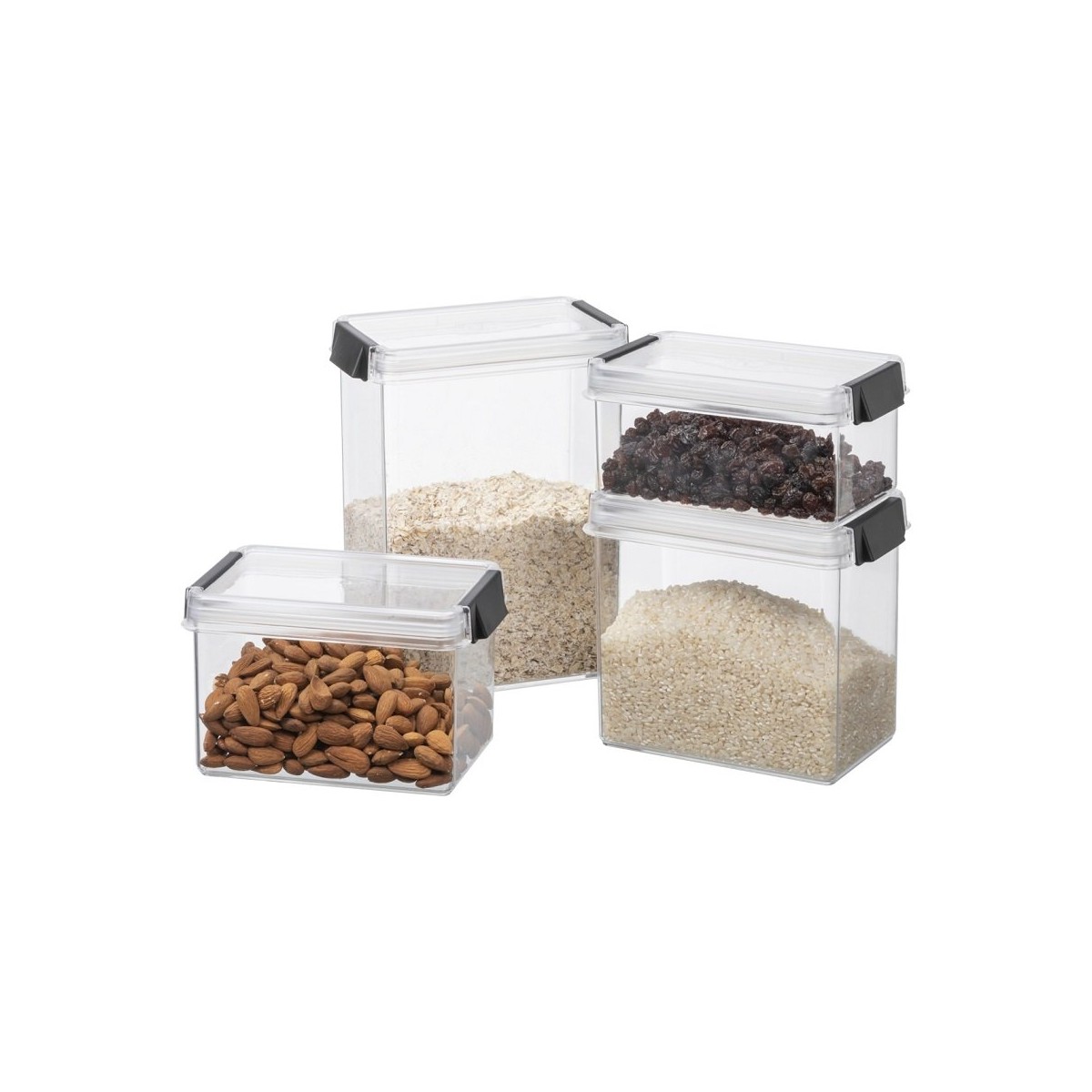50 st Transparenta Condibunkar 250 ml &ndash; PP, stapelbara