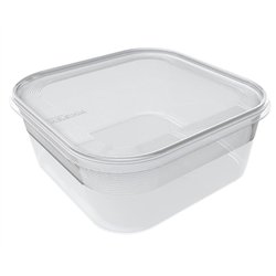50 st Transparenta Condibunkar 250 ml – PP, stapelbara