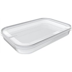 50 st Transparenta Condibunkar 250 ml – PP, stapelbara