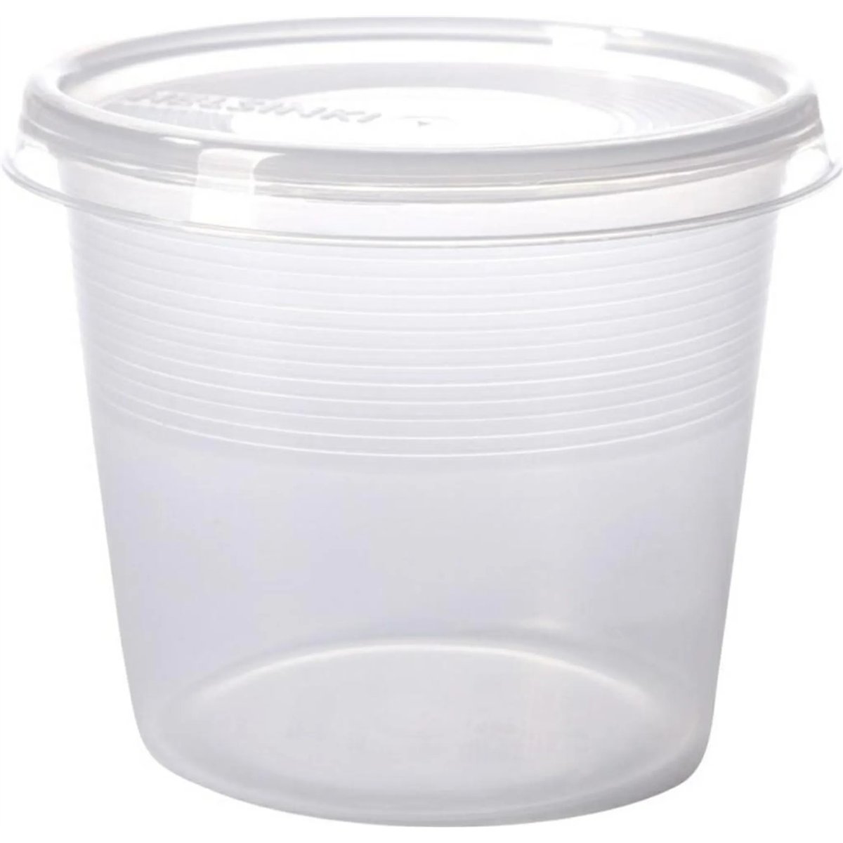 50 st Transparenta Condibunkar 250 ml &ndash; PP, stapelbara