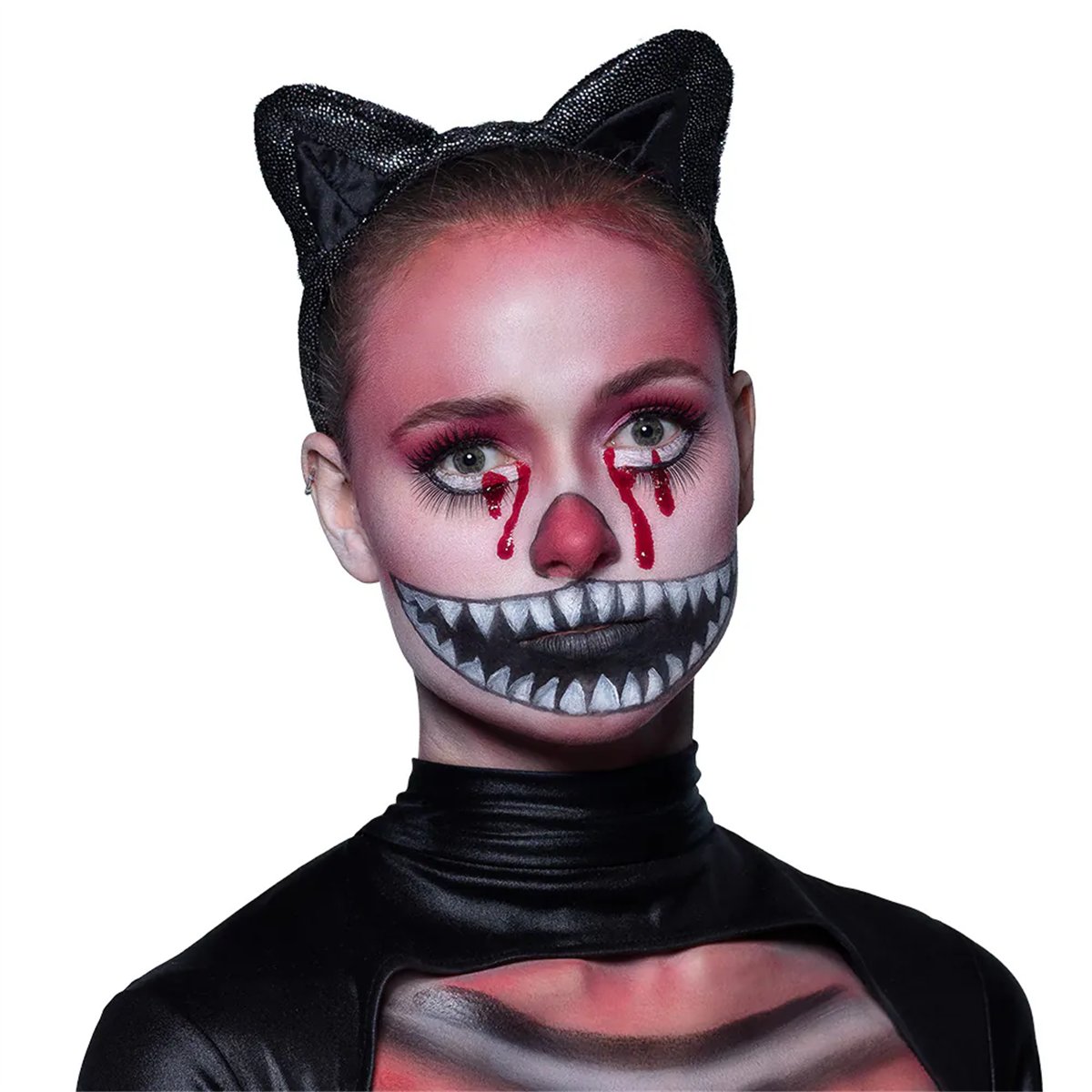 Snazaroo Ansiktsf&auml;rg Halloween 8 f&auml;rger med pensel & svamp
