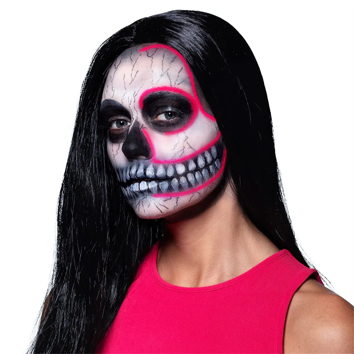 Snazaroo Ansiktsf&auml;rg Halloween 8 f&auml;rger med pensel & svamp