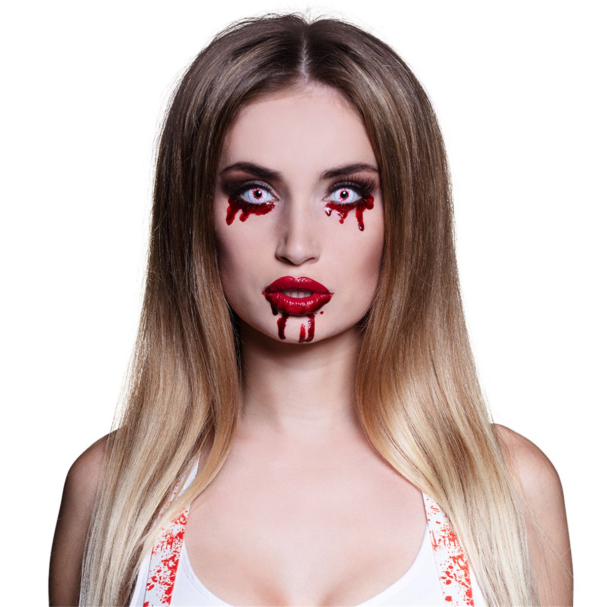 Snazaroo Ansiktsf&auml;rg Halloween 8 f&auml;rger med pensel & svamp