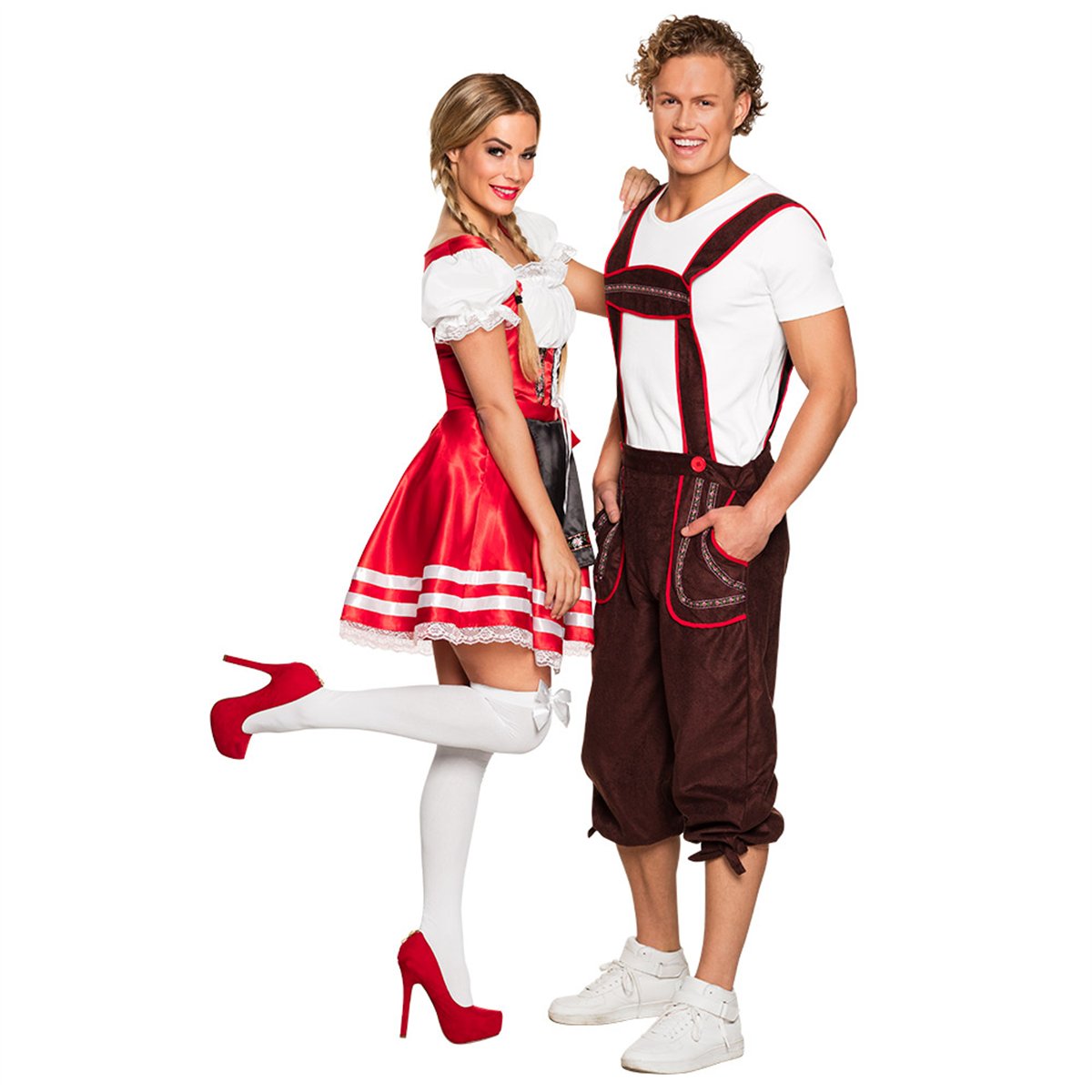 Skelettdr&auml;kt svart/vit storlek L polyester