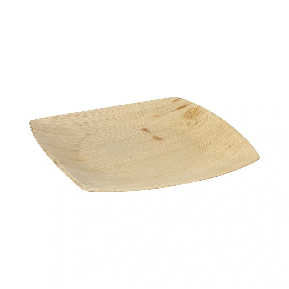 25 st Palmebladstallrikar Natur fyrkantig 18 cm
