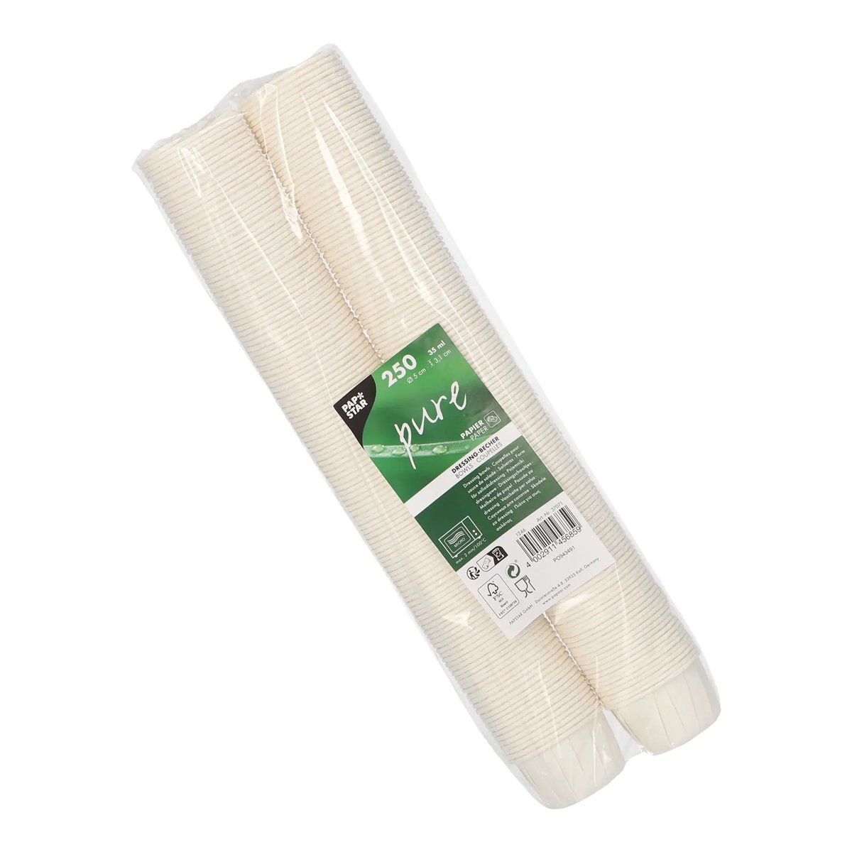 100 st Dressingb&auml;gare transparent &aring;teranv&auml;ndbara 80 ml PP