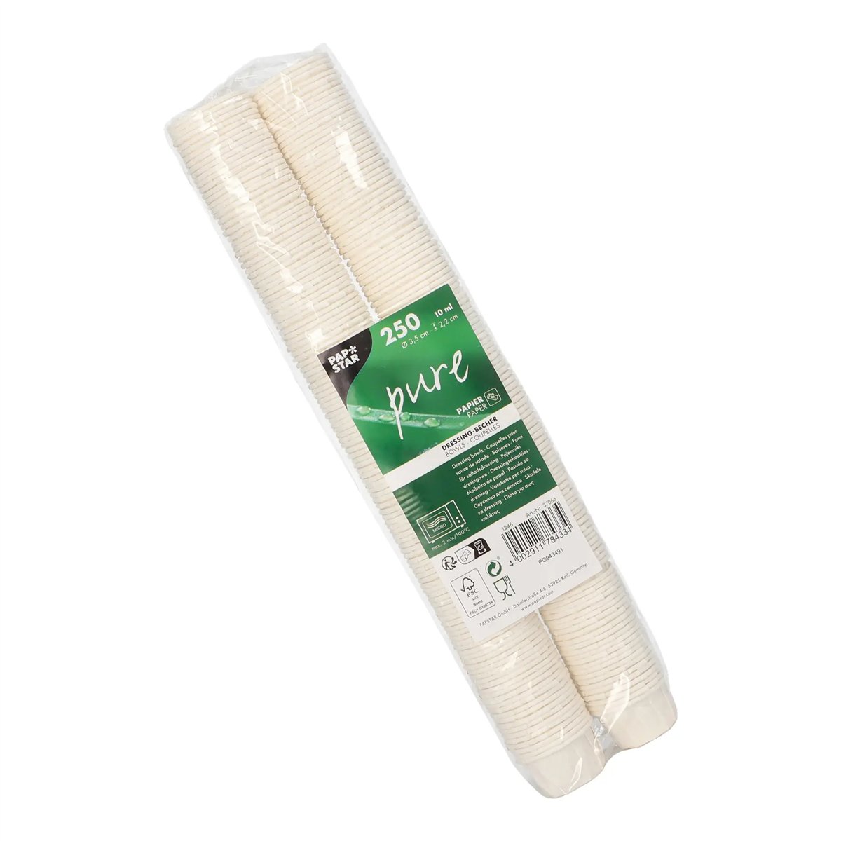 100 st Dressingbägare transparent återanvändbara 80 ml PP 100 st Dressingbägare transparent återanvändbara 80 ml PP