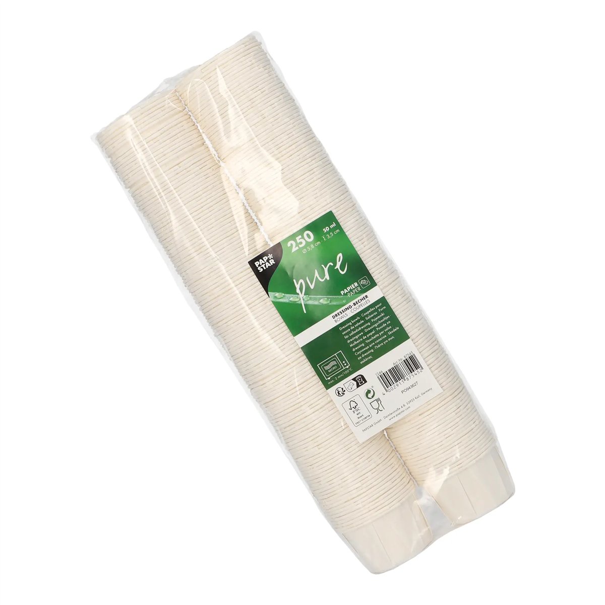 100 st Dressingbägare transparent återanvändbara 80 ml PP 100 st Dressingbägare transparent återanvändbara 80 ml PP