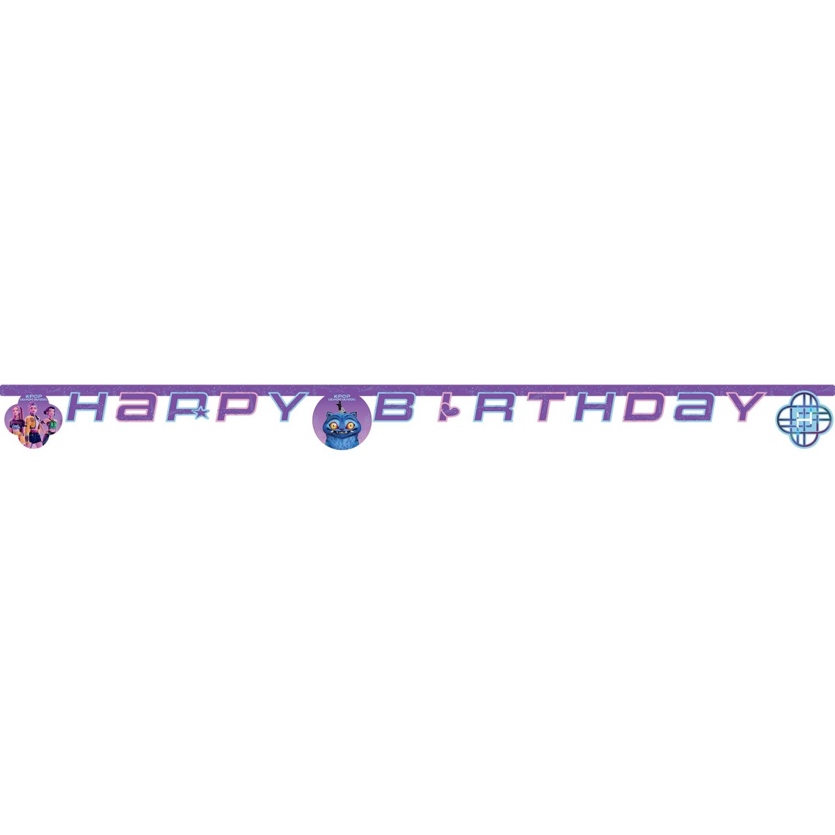 Vimpelgirlang Paw Patrol Skye & Everest rosa/lila 230 cm Vimpelgirlang Paw Patrol Skye & Everest rosa/lila 230 cm