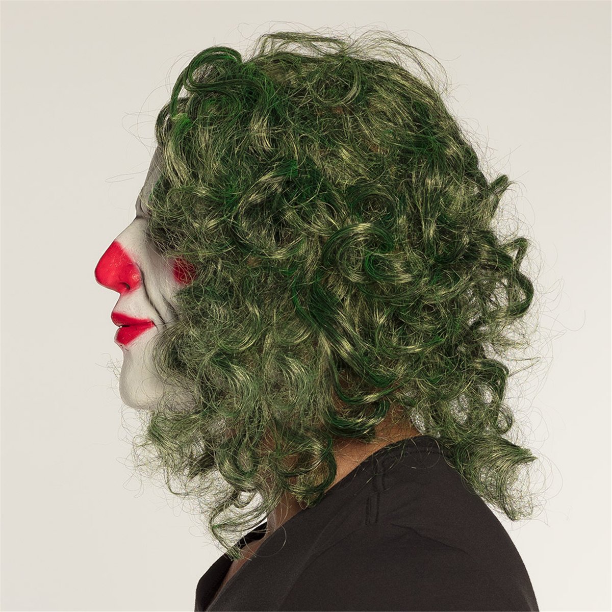 Scream Mask med huva vit och svart 18x31 cm Scream Mask med huva vit och svart 18x31 cm