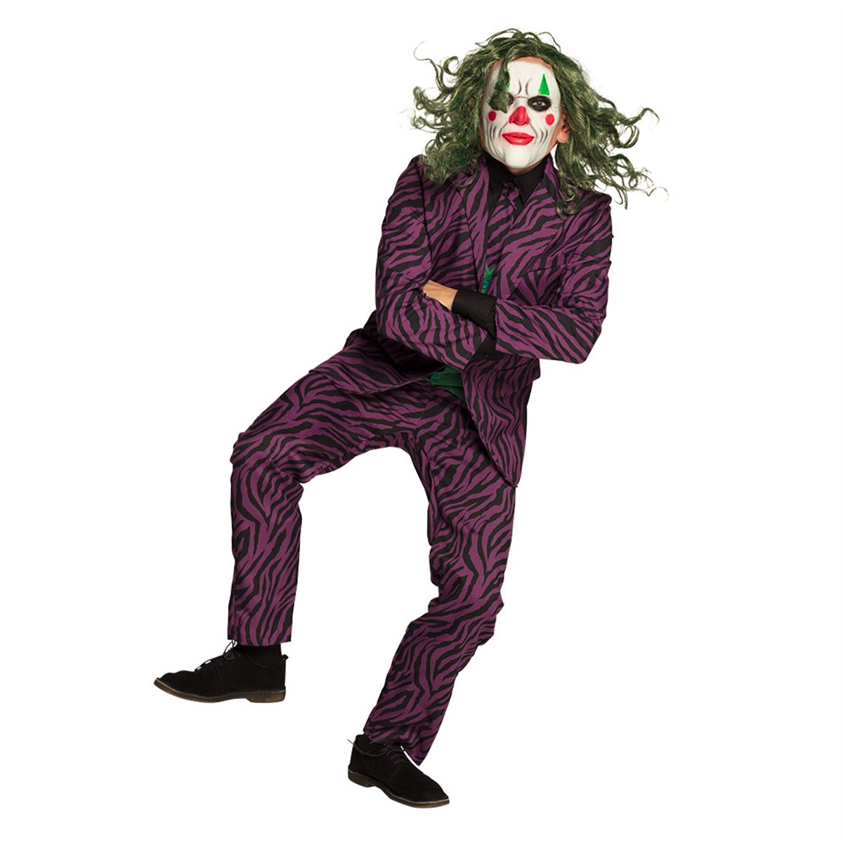 Scream Mask med huva vit och svart 18x31 cm Scream Mask med huva vit och svart 18x31 cm