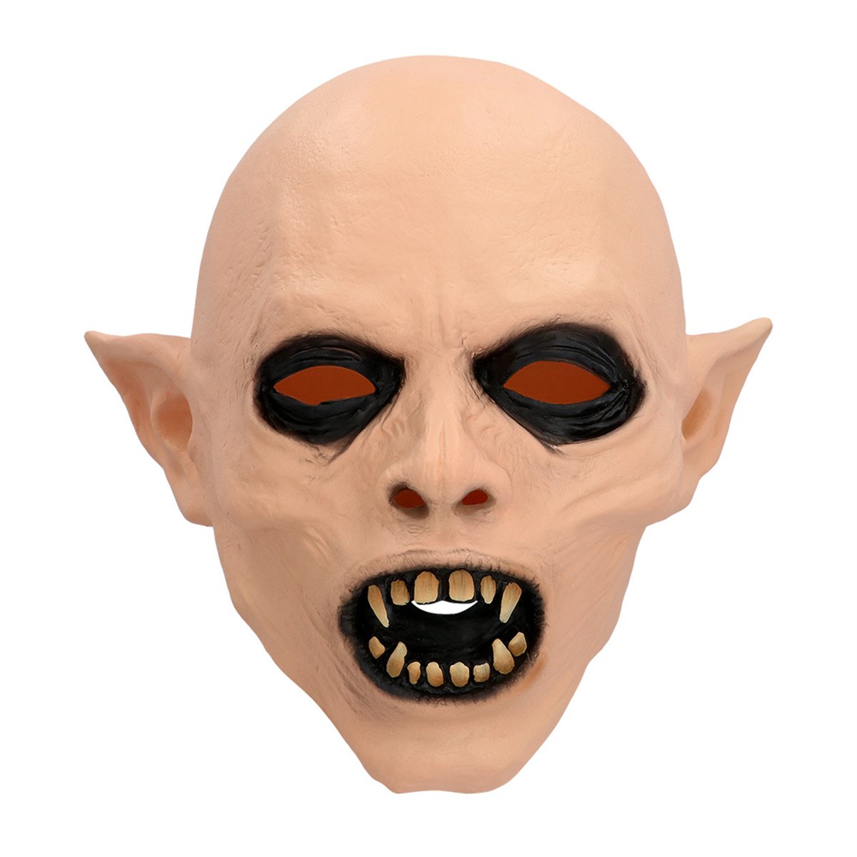 Scream Mask med huva vit och svart 18x31 cm Scream Mask med huva vit och svart 18x31 cm