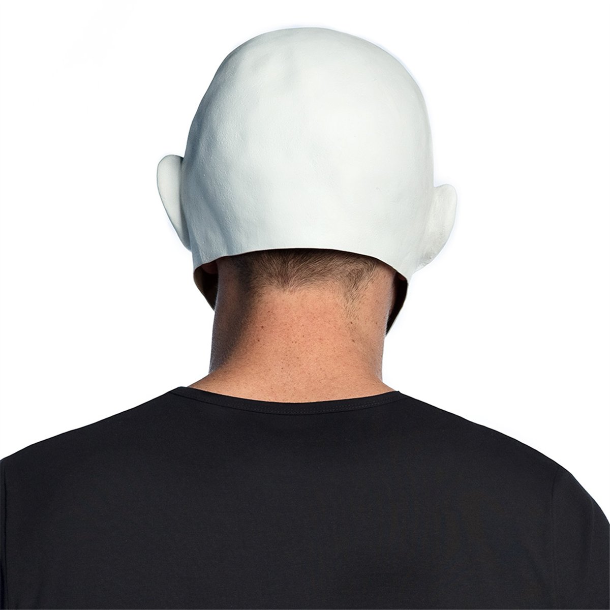 Scream Mask med huva vit och svart 18x31 cm Scream Mask med huva vit och svart 18x31 cm