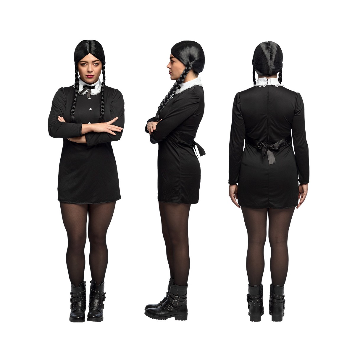 Häxkostym barn svart polyester 116–128 cm Häxkostym barn svart polyester 116–128 cm
