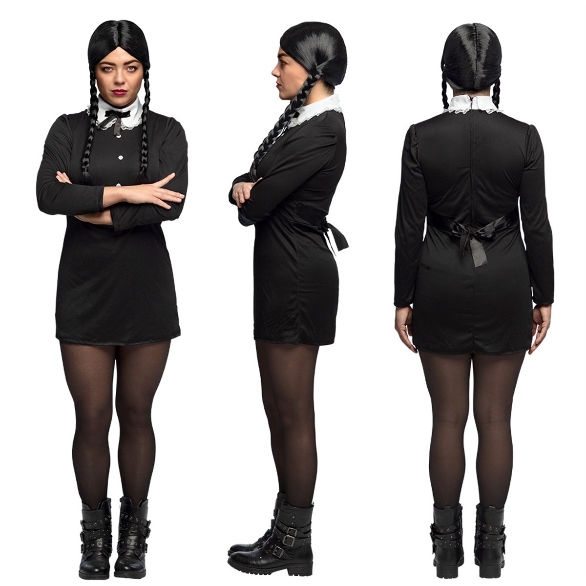 Häxkostym barn svart polyester 116–128 cm Häxkostym barn svart polyester 116–128 cm