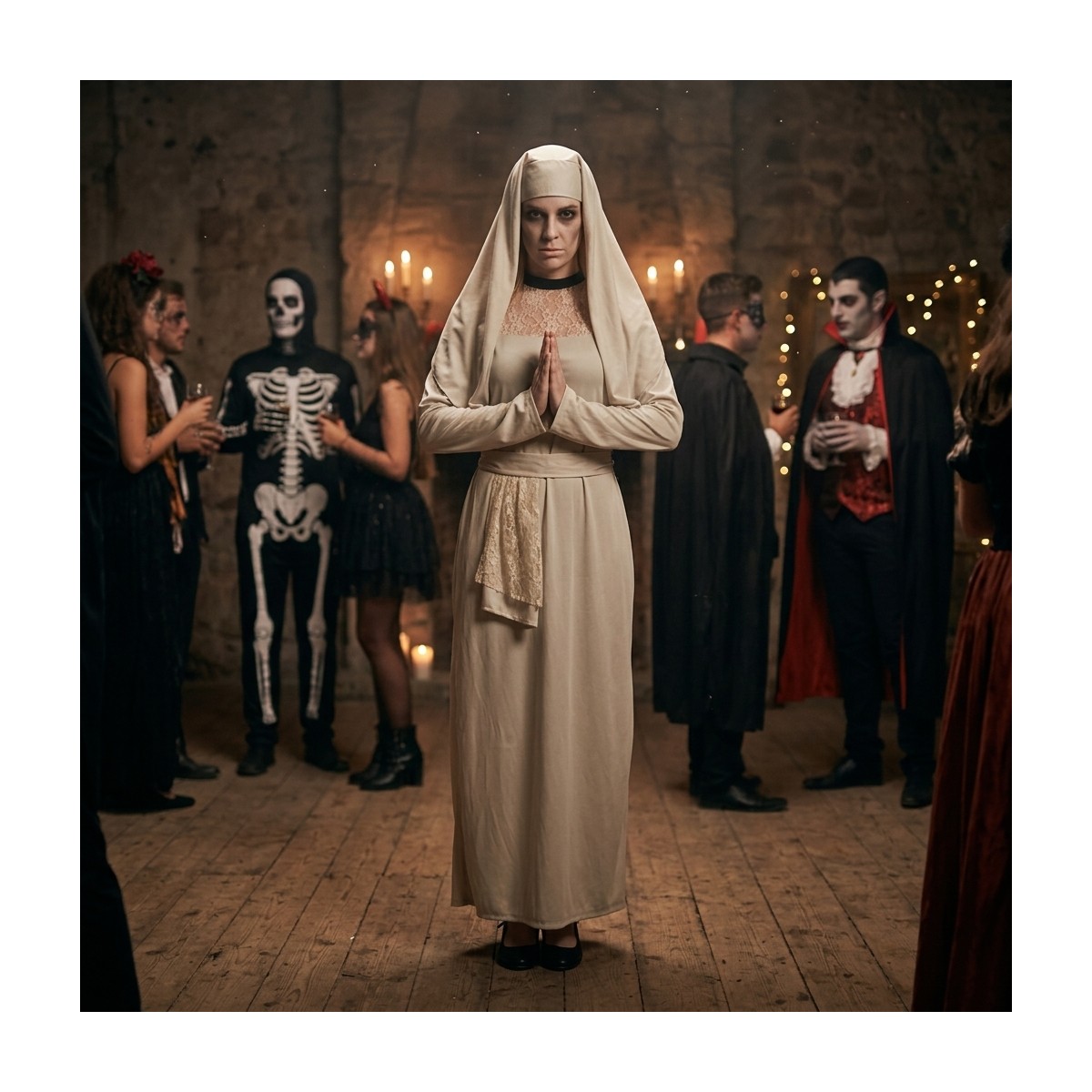 Häxkostym barn svart polyester 116–128 cm Häxkostym barn svart polyester 116–128 cm