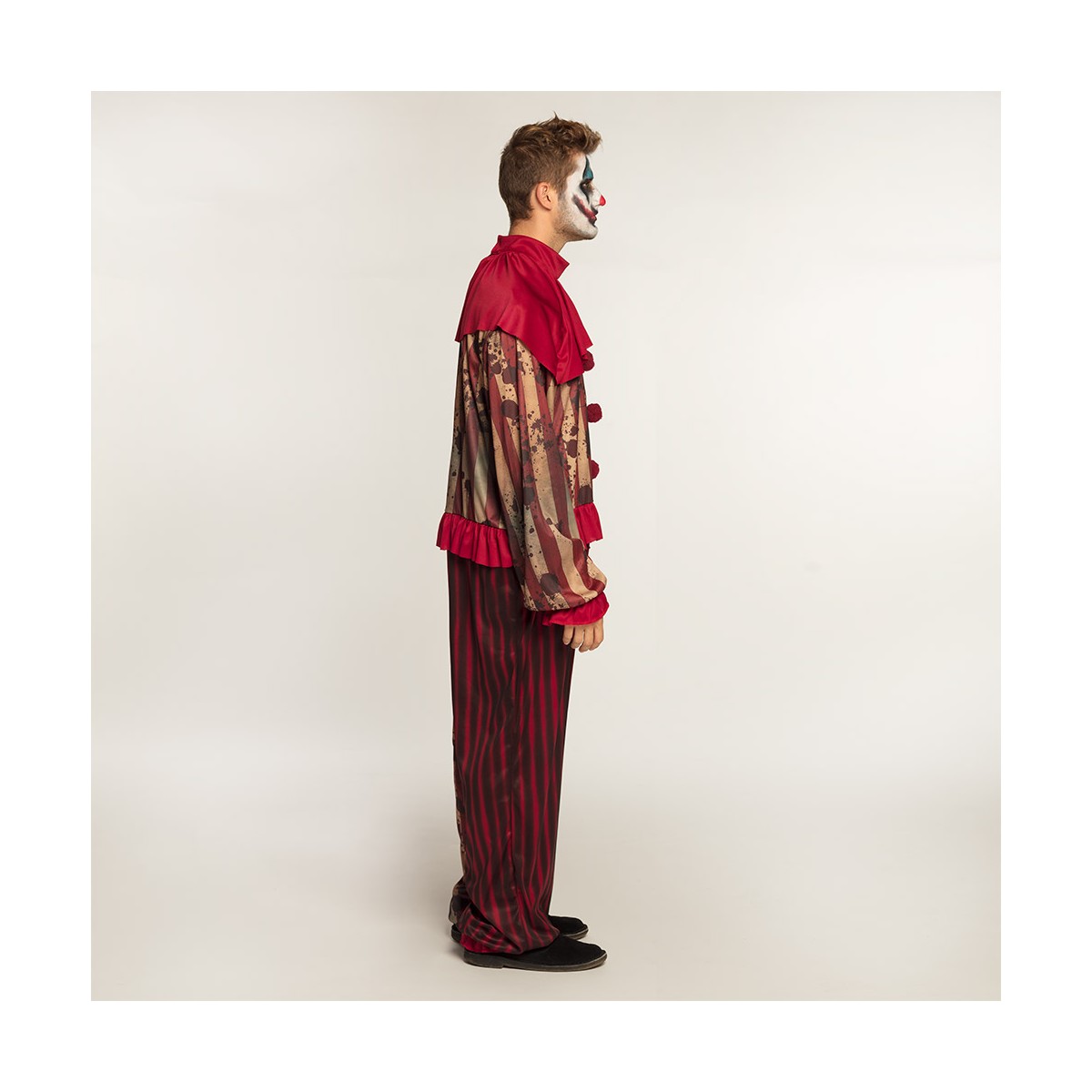 Prästkostym Svart L-XL med Bälte Unisex Vuxen Prästkostym Svart L-XL med Bälte Unisex Vuxen